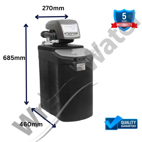 ECO19M-34 High Flow - Metered Water Softener, Low Waste Water with 3/4in (22mm)  valve